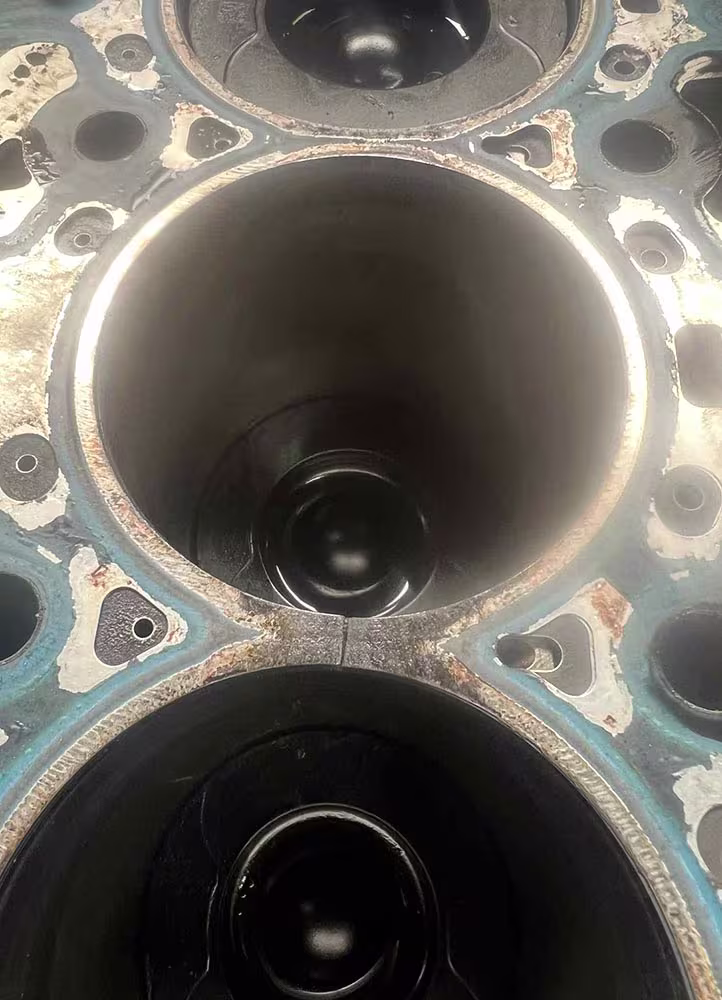 Blown Head Gasket - Close Up