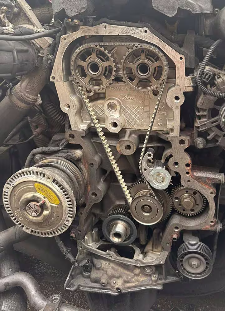 New Wet belt installed